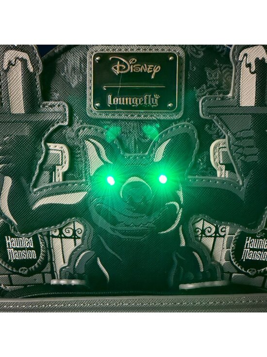 NWT Disney Loungefly Haunted Mansion Light-Up Plush Bag main image 10